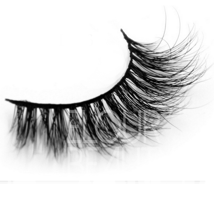 3D double eyelashes in mink fur make eyelashes grow longer ES96